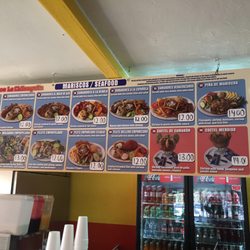 La Chilanguita - Menu