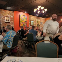 Duck City Bistro - The dining room and th see chef making the rounds