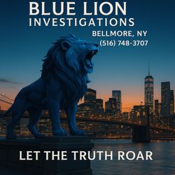 Blue Lion Investigations - Call today and hear "The Truth Roar"! (516) 748-3707