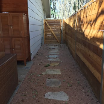 Red Sun Landscape Design - Flagstone path with crushed granite. - Landscape Architects or Designers Near Me