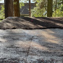 HandyWoman Services - Driveway and steps cleared of yard debris