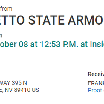Guns N Arrows - Proof of delivery - Guns & Ammo Near Me - Gardnerville, Nevada