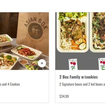 Asian Box - Ordered 1 of each!  Only got 2 cookies in each box.  :(  Would order again! - Vietnamese Near Me - Mountain View, California
