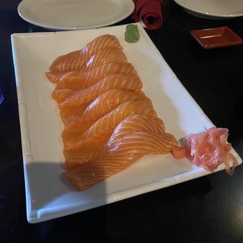 Zushi Japanese Bistro - Large salmon nigiri (4 orders) - Sushi Bars Near Me - Mesa, Arizona Zushi Japanese Bistro - Large salmon nigiri (4 orders) - Sushi Bars Near Me - Mesa, Arizona