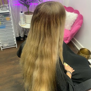 Bombshell Color Bar - before & after!! kelsie is so sweet, favorite hair dresser by far - Hair Salons Near Me - San Diego, California