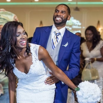 Brandview Ballroom - The beautiful couple in their American outfits - Venues & Event Spaces Near Me - Glendale, California