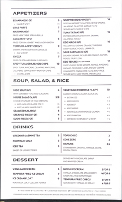 Menu photo 5 Edojin Sushi Cypress, TX