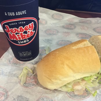 Jersey Mike's Subs - Splitting a regular sammich is not too bad... And share a drink! - Fast Food Near Me - Oceanside, California Jersey Mike's Subs - Splitting a regular sammich is not too bad... And share a drink! - Fast Food Near Me - Oceanside, California