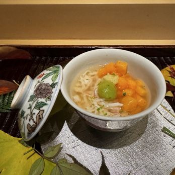 Muku - Chawanmushi with fois gras and hairy crab - Japanese Near Me - New York, New York Muku - Chawanmushi with fois gras and hairy crab - Japanese Near Me - New York, New York