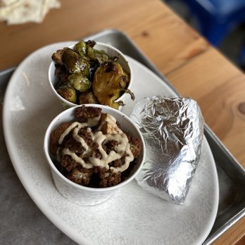 YAFO Kitchen - Brussel Sprouts with Dates - Middle Eastern Near Me - Charlotte, North Carolina YAFO Kitchen - Brussel Sprouts with Dates - Middle Eastern Near Me - Charlotte, North Carolina
