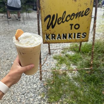 Krankies - Banana pudding latte - Coffee & Tea Near Me - Winston-Salem, North Carolina Krankies - Banana pudding latte - Coffee & Tea Near Me - Winston-Salem, North Carolina