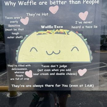 The Waffle Taco - Where's the lie? - Breakfast & Brunch Near Me - Antioch, Tennessee The Waffle Taco - Where's the lie? - Breakfast & Brunch Near Me - Antioch, Tennessee