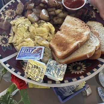 Three Little Birds - TOM's breakfast with scrambled eggs - Breakfast & Brunch Near Me - Charleston, South Carolina Three Little Birds - TOM's breakfast with scrambled eggs - Breakfast & Brunch Near Me - Charleston, South Carolina