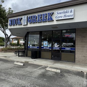 Nick the Greek - Storefront - Greek Near Me - Sunnyvale, California Nick the Greek - Storefront - Greek Near Me - Sunnyvale, California