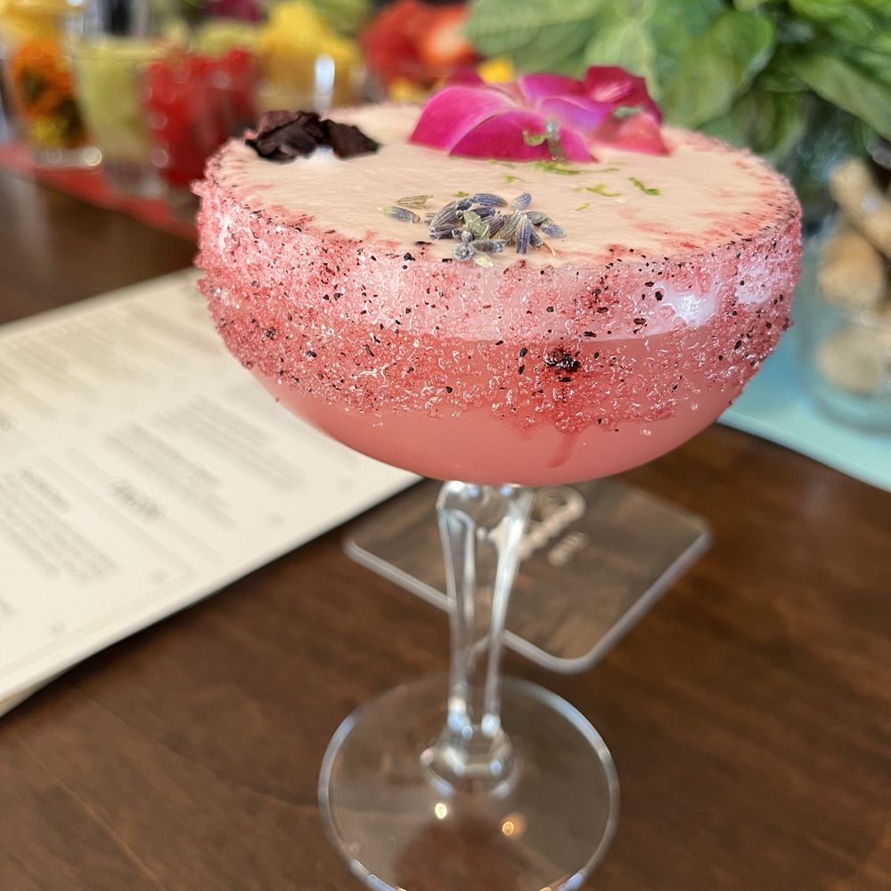 The Leta Bar - Yummmm Hibiscus Cocktail! As good as it looks! - Cocktail Bars Near Me - Goleta, California The Leta Bar - Yummmm Hibiscus Cocktail! As good as it looks! - Cocktail Bars Near Me - Goleta, California