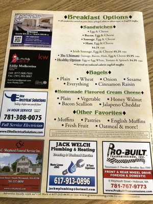 Menu photo 3 Ma Reilly's Weymouth, MA