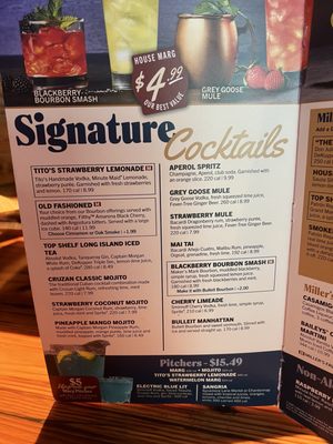 Menu photo 2 Miller's Ale House Daytona Beach, FL Menu photo 2 Miller's Ale House Daytona Beach, FL