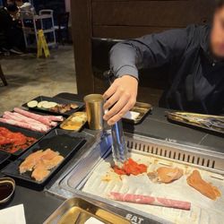 Eat Korean BBQ & Shabu Shabu - Proteins and veggies with no starches