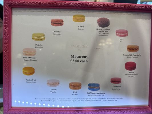 Menu photo 2 Laduree Dublin Dublin, D