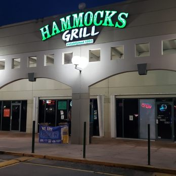 Hammocks Grill - the front of the building - Sports Bars Near Me - The Hammocks, Florida