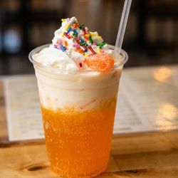 Banana Winds Bites & Grind - Orange Creamsicle Dirty Soda