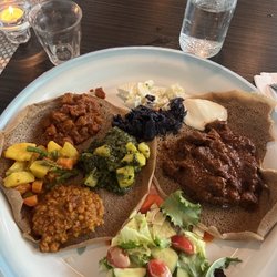 Asmara Eetkunst - Beef and vegetable mix