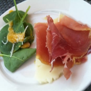 Mas Tapas - Spinich Salad & Jamon w Manchego - Tapas Bars Near Me - Charlottesville, Virginia