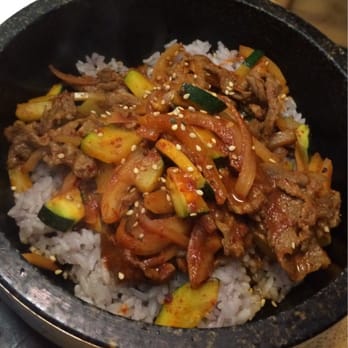 Jagalchi - Spicy beef stone pot - Korean Near Me - Honolulu, Hawaii Jagalchi - Spicy beef stone pot - Korean Near Me - Honolulu, Hawaii