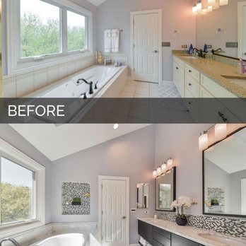 Reliable Construction Home Improvement - before and after of a bathroom remodel - Flooring Near Me - New York, New York Reliable Construction Home Improvement - before and after of a bathroom remodel - Flooring Near Me - New York, New York