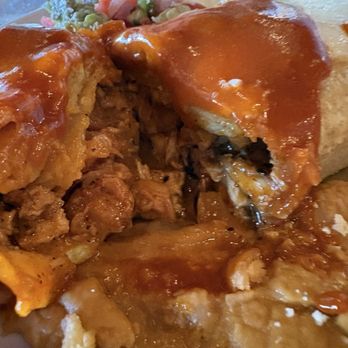 El Charro Cafe - Chicken El Pastor cut open - Mexican Near Me - Oro Valley, Arizona El Charro Cafe - Chicken El Pastor cut open - Mexican Near Me - Oro Valley, Arizona