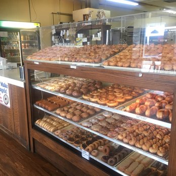 Munchers Bakery - Donut selection on January 23 - Bakeries Near Me - Lawrence, Kansas