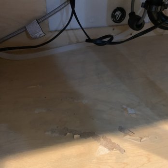 Air Pro Master Air Conditioning Repair & Installation - Water damage that was not there prior to Air Pro, Restoration company had to remove all wood and part of cabinet due to water damage. - Plumbing Near Me - Las Vegas, Nevada Air Pro Master Air Conditioning Repair & Installation - Water damage that was not there prior to Air Pro, Restoration company had to remove all wood and part of cabinet due to water damage. - Plumbing Near Me - Las Vegas, Nevada