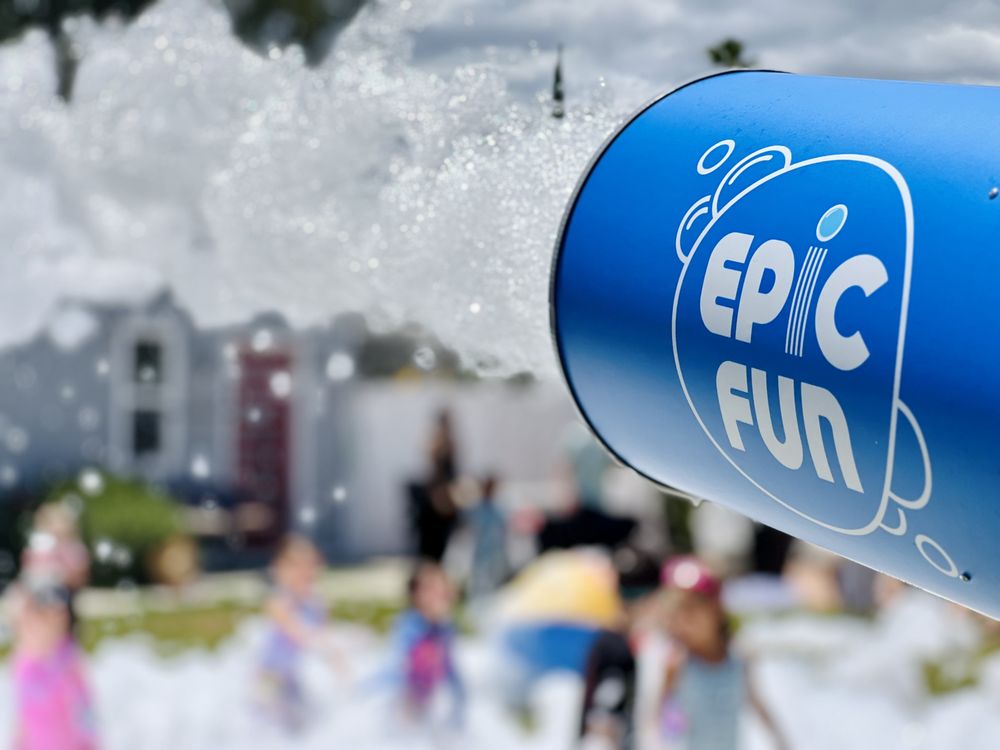 Epic Fun Foam Party Logo