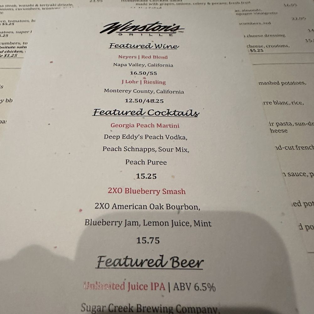 Winston's Grille - American Near Me - Raleigh, North Carolina Winston's Grille - American Near Me - Raleigh, North Carolina