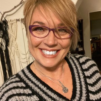 Rockit Hair Studio - Asymmetrical pixie with highlights - Hair Salons Near Me - Albuquerque, New Mexico