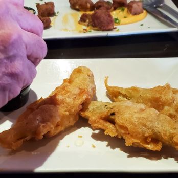 Murphy's Pub & Grill - Fried pickle spears with prosciutto and mozzarella - Gastropubs Near Me - Rapid City, South Dakota Murphy's Pub & Grill - Fried pickle spears with prosciutto and mozzarella - Gastropubs Near Me - Rapid City, South Dakota
