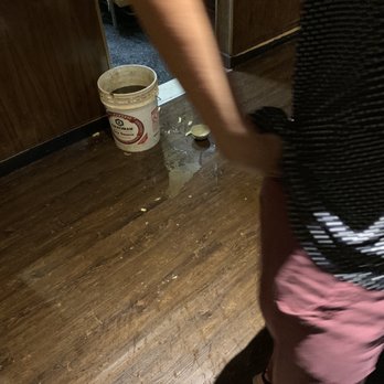 Wasabi Japanese Steak House - Bucket of filth they carry through the dining room and spilled on us. - Japanese Near Me - Murfreesboro, Tennessee