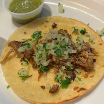Cantarito Mexican Restaurant - Street carnitas taco - Mexican Near Me - Spokane, Washington