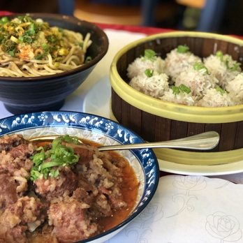 Hubei Restaurant - Hot dry noodles, steamed pearl meat balls, steamed pork-ribs with potatoes - Chinese Near Me - Millbrae, California