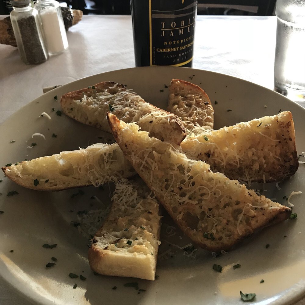 Cafe Della Via - Best garlic bread ever; please stay away and save this place for me. - Italian Near Me - Cayucos, California Cafe Della Via - Best garlic bread ever; please stay away and save this place for me. - Italian Near Me - Cayucos, California