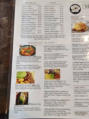 Menu photo 3 Magnolia Cafe & Grill Laredo, TX