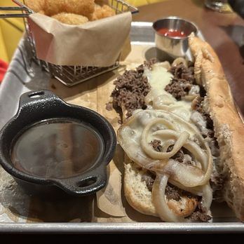 Bar Louie- Round Rock - Cheese Steak Dip - Bars Near Me - Round Rock, Texas Bar Louie- Round Rock - Cheese Steak Dip - Bars Near Me - Round Rock, Texas