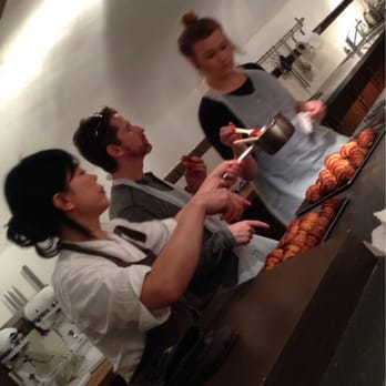 La Cuisine Paris - Diane, our pretty, patient and informative instructor in action. - Food Tours Near Me - Paris, 75 La Cuisine Paris - Diane, our pretty, patient and informative instructor in action. - Food Tours Near Me - Paris, 75