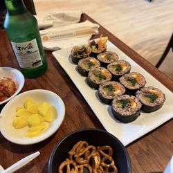 Asahi Restaurant - Kimbap and Soju
