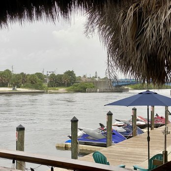Pop's Sunset Grill - View of the waterway in one direction. - Seafood Near Me - Nokomis, Florida