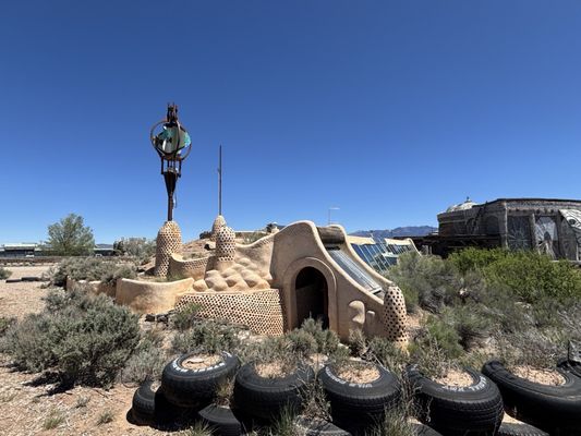 Earthship Visitor Center by null