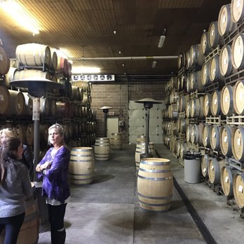 Trentadue Winery - Chillin in their barrel room - Wineries Near Me - Geyserville, California Trentadue Winery - Chillin in their barrel room - Wineries Near Me - Geyserville, California