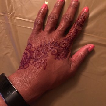 Henna By Farah Shabbir - After it dried!!! - Henna Artists Near Me - Lake Worth, Florida