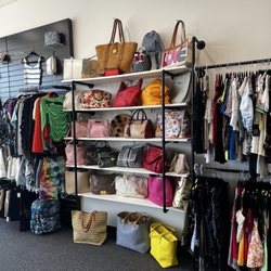 Elite Repeat Consignment Boutique - One of many bag displays