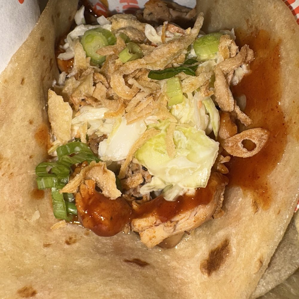 Guajillo BBQ Chicken Taco Guajillo BBQ Chicken Taco
